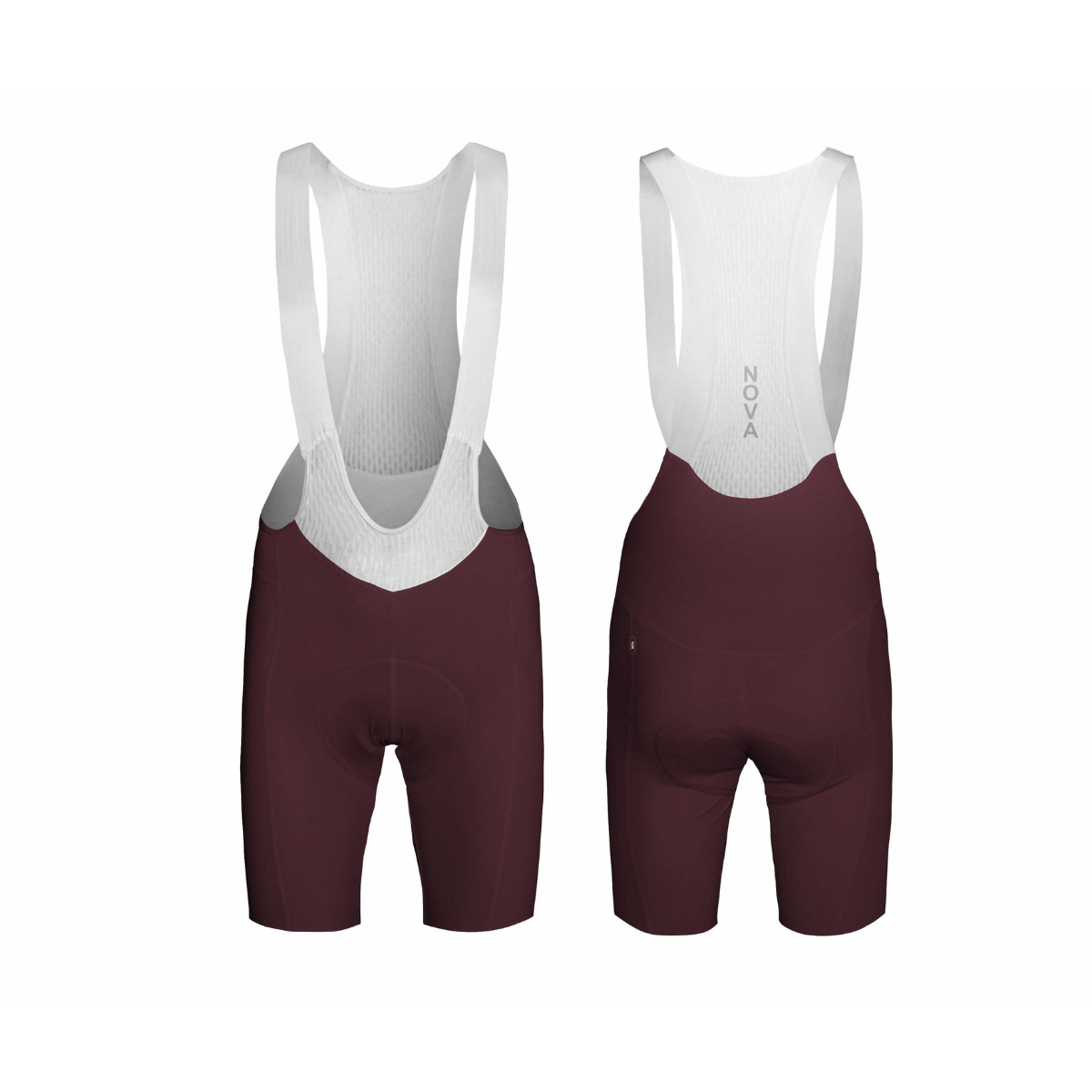 Licra Ciclismo - Premium sin costuras - Vino Tinto